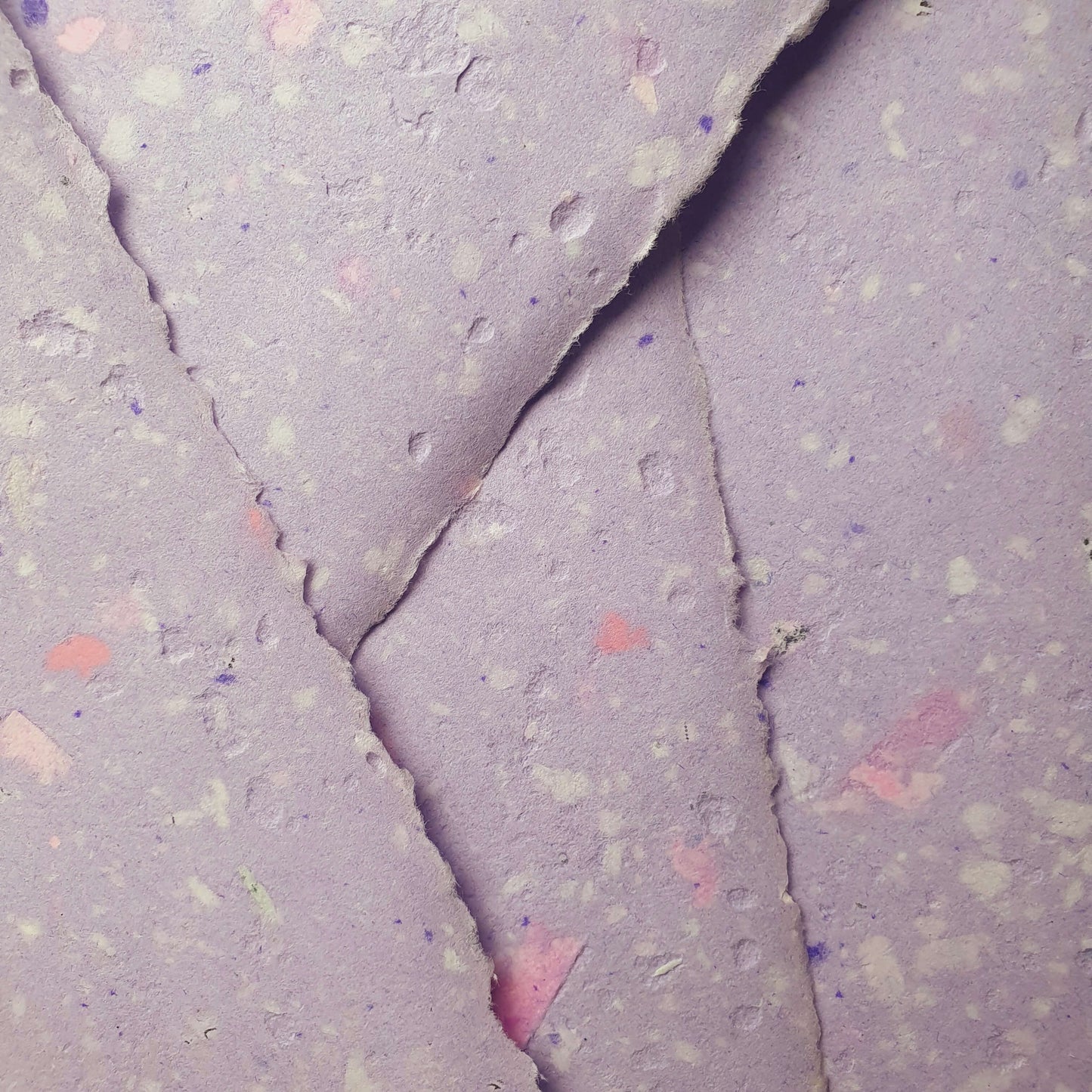 poly lila-pink | A5 | handmade paper