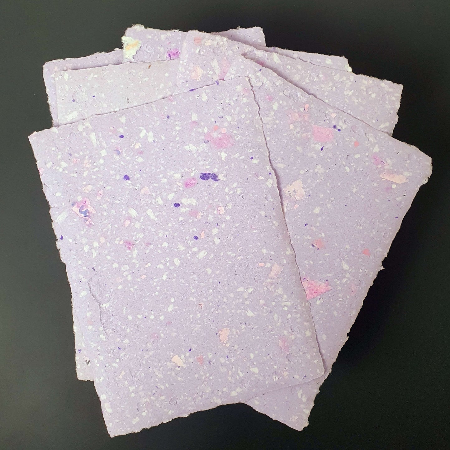 poly lila-pink | A5 | handmade paper