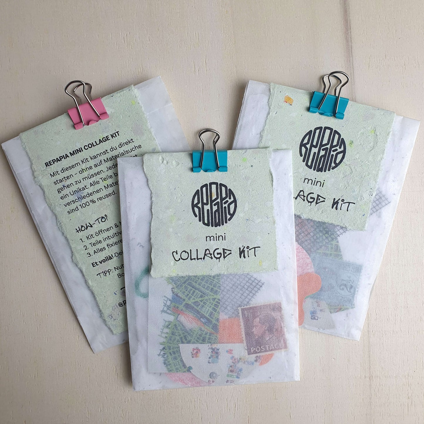 MINI COLLAGE KIT | 100 % recycelt